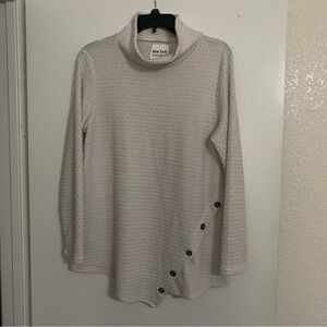New York Laundry Cream Cowl Neck Sweater